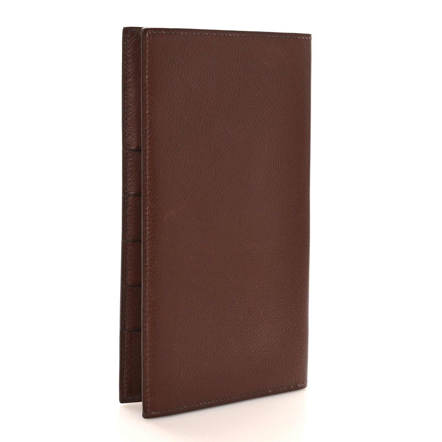 Evercolor Citizen Twill Long Wallet Chocolate - Image 3