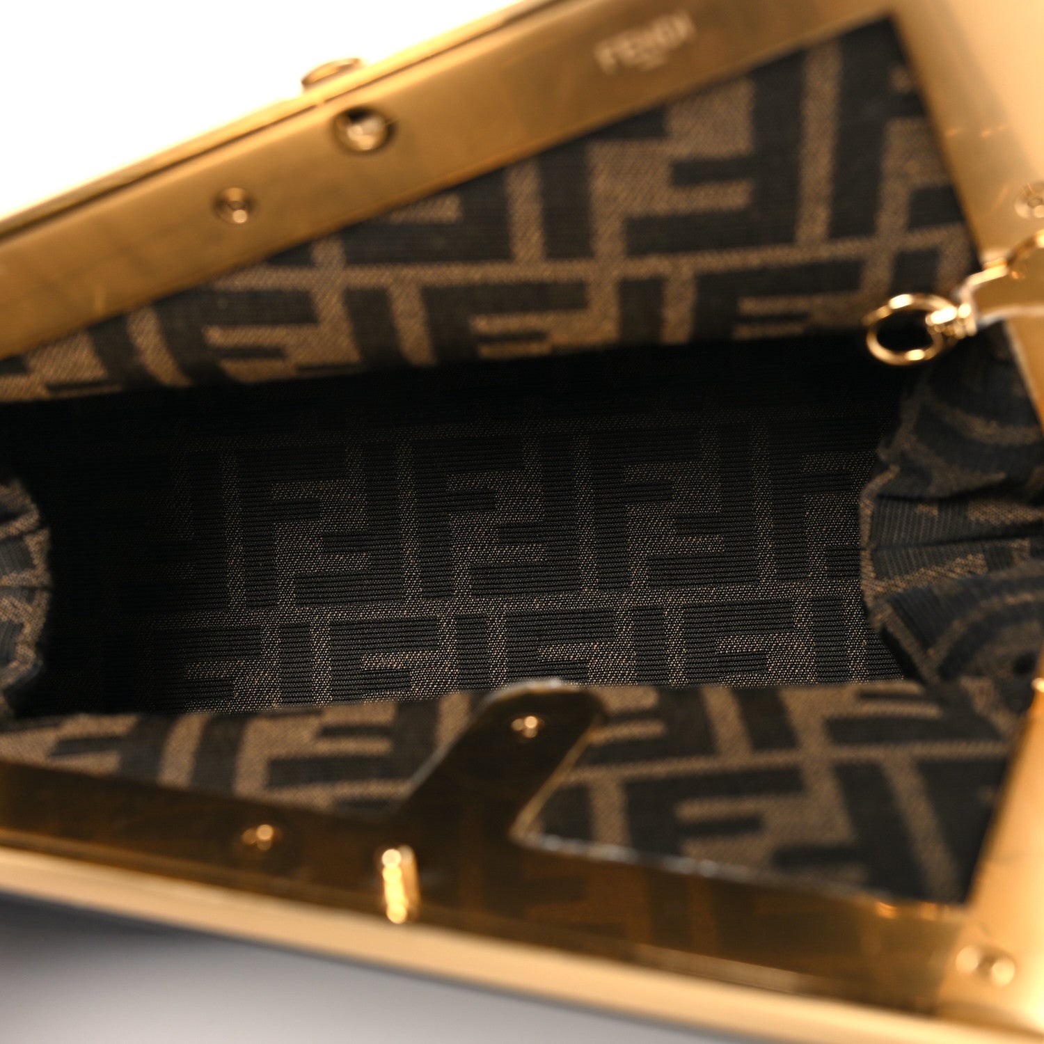 Shiny Nappa Midi Fendi First Black - Image 5