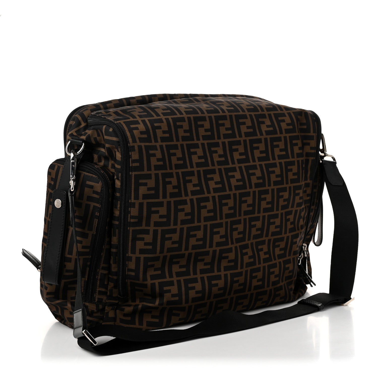Econyl Nylon FF Changing Bag Tobacco Black - Image 4