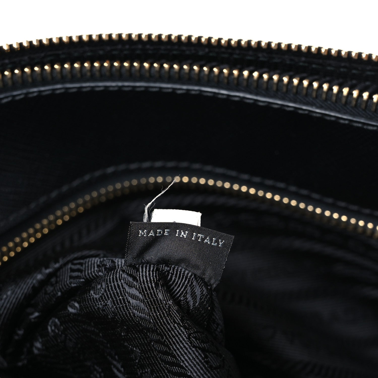 Saffiano Small Galleria Double Zip Tote Black - Image 8