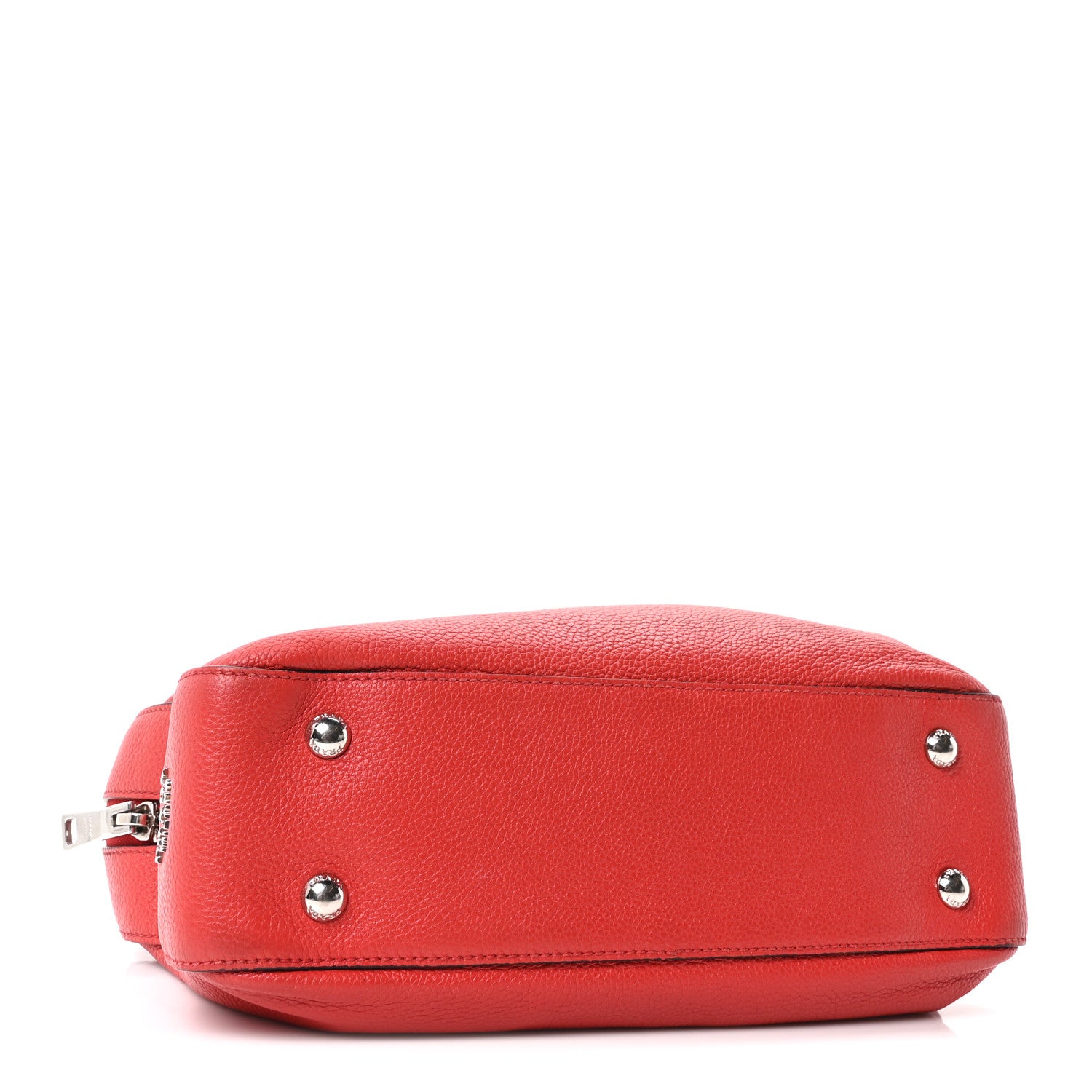 Vitello Daino Chain Satchel Bag Lacca - Image 4