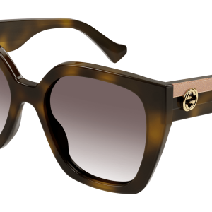 Gucci GG1300S Square Sunglasses in Havana Glitter