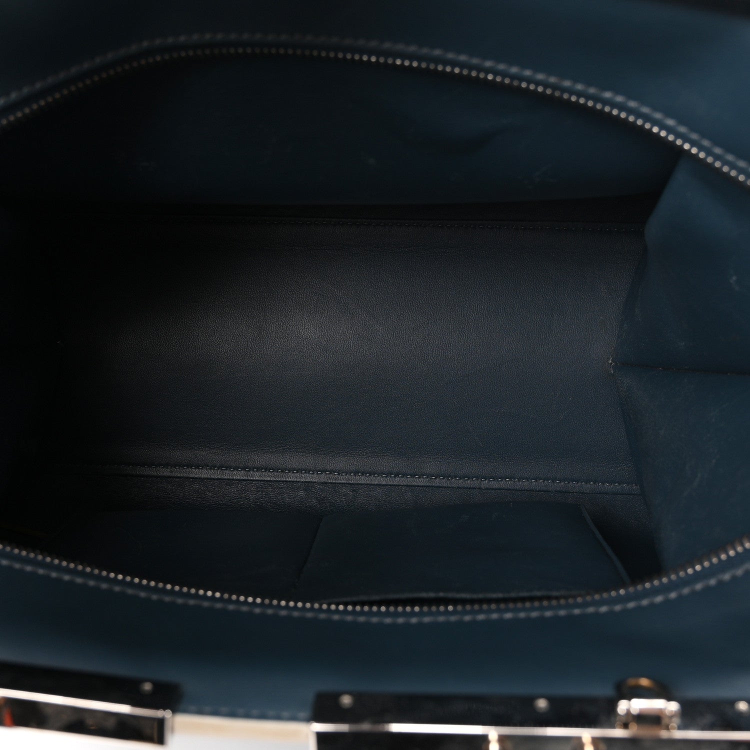 Vitello Dolce Century Petite 3Jours Tote Pavone - Image 5
