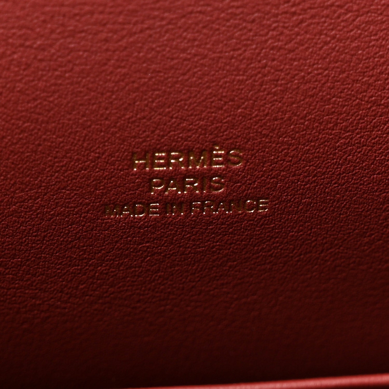 Swift Kelly Pochette Clutch Rouge H - Image 5