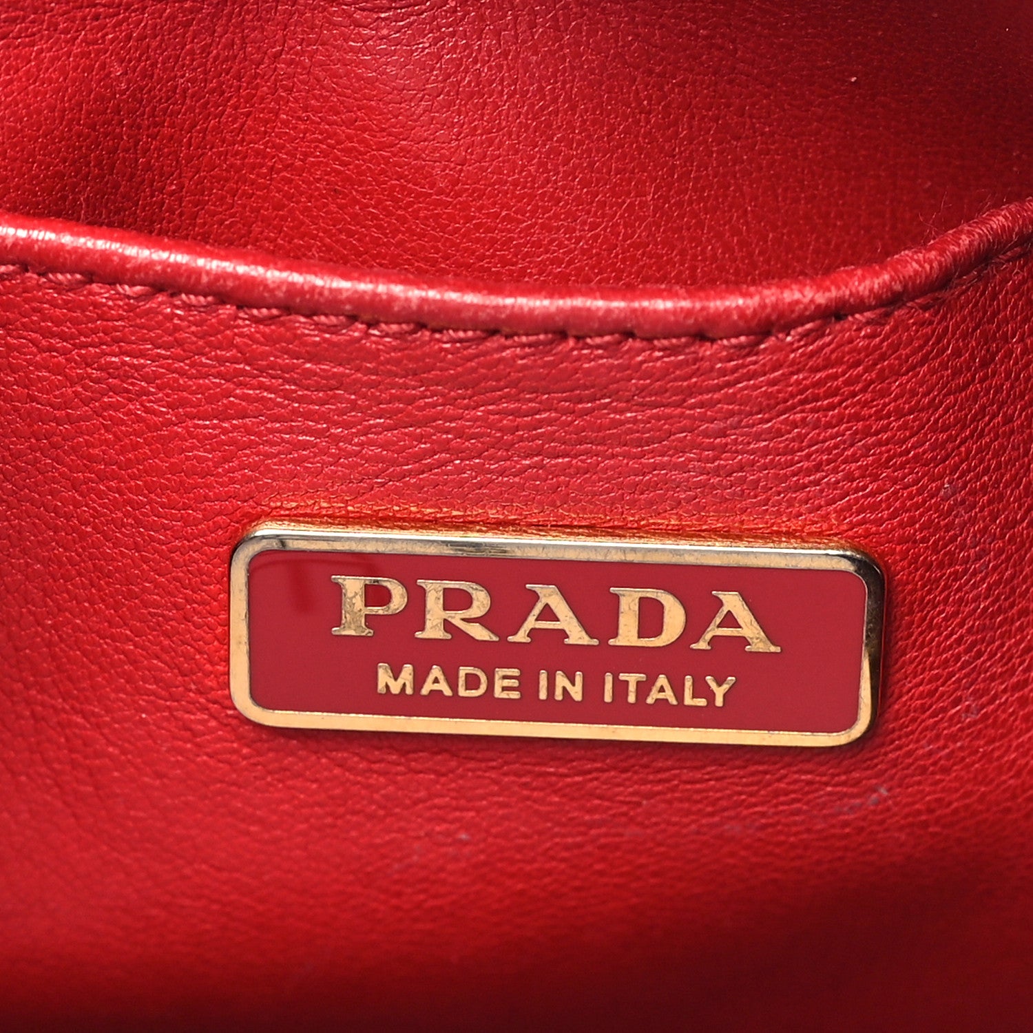Saffiano Lux Crocodile Mini Promenade Tote Fuoco Begonia - Image 6