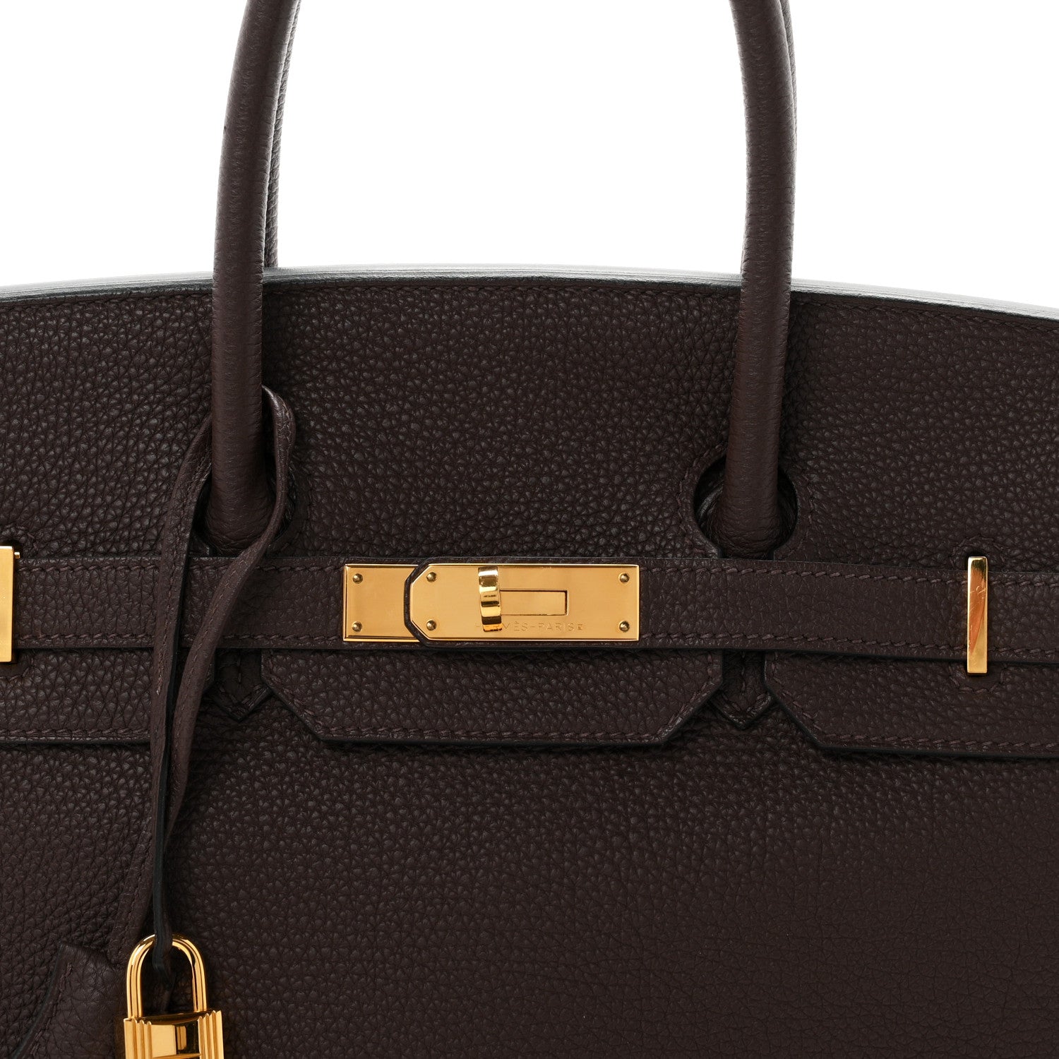 Togo Birkin 35 Ebene - Image 8