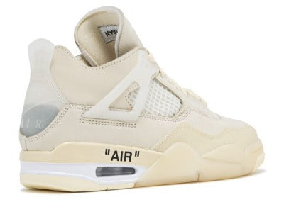Nike Air Jordan 4 Retro x Off-White SP Sail Wmns - 图片 3