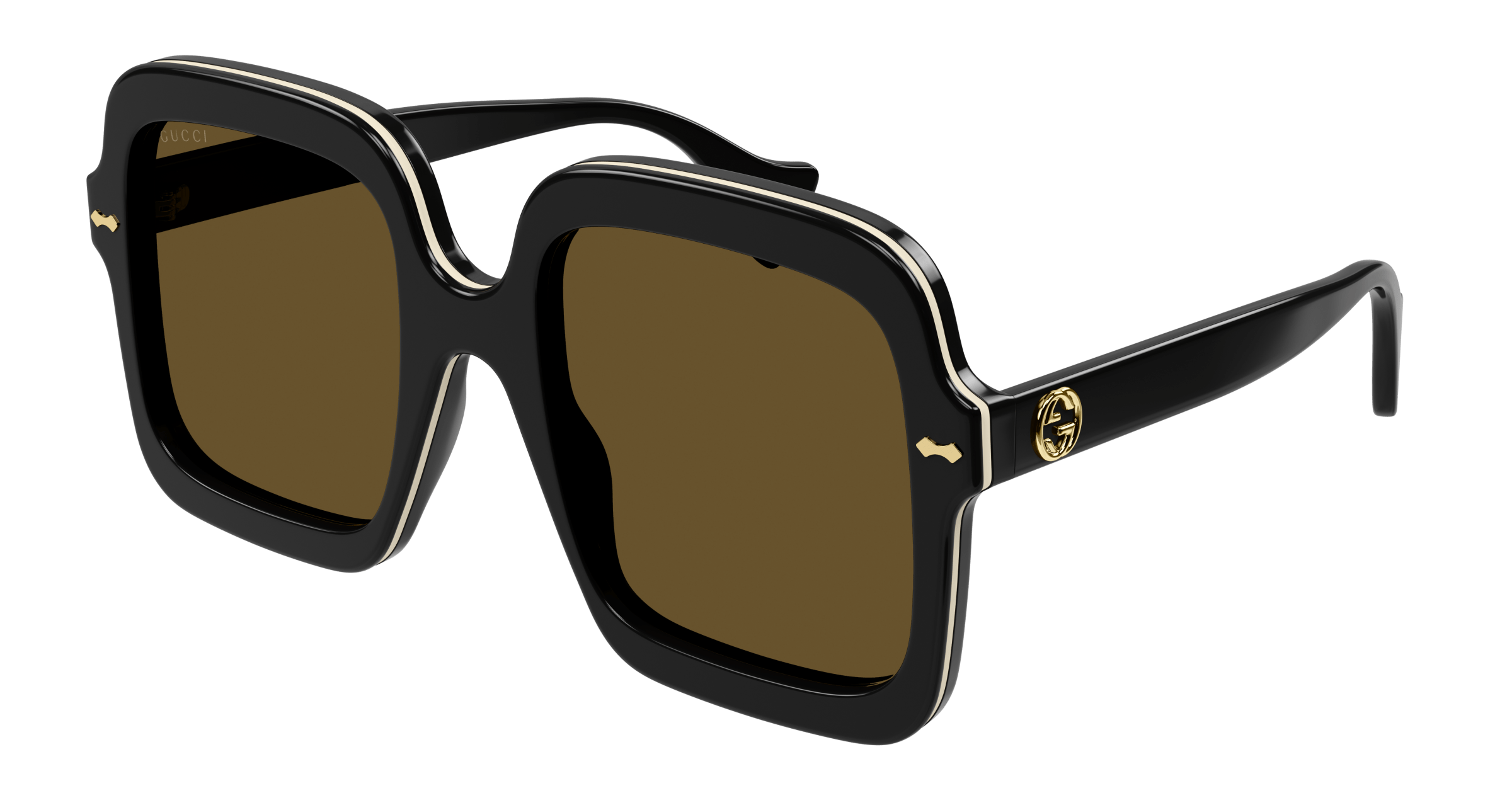 Gucci GG1241S Oversized Black Sunglasses