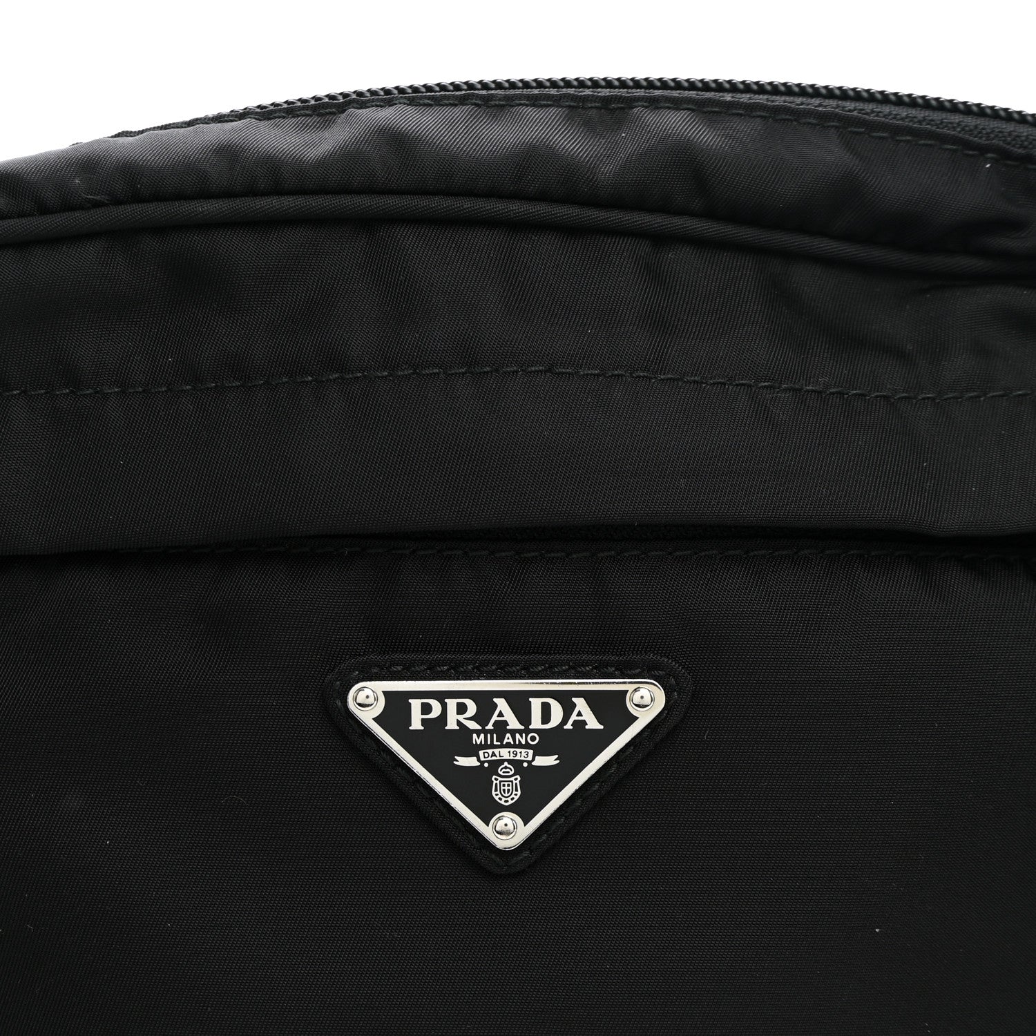 Tessuto Nylon Montagna Belt Bag Black - Image 8