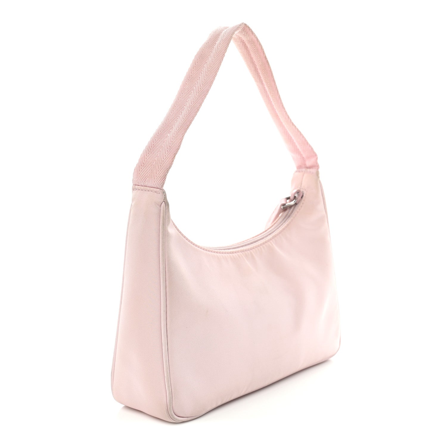 Tessuto Nylon Saffiano Re-Edition 2000 Bag Alabastro - 图片 3