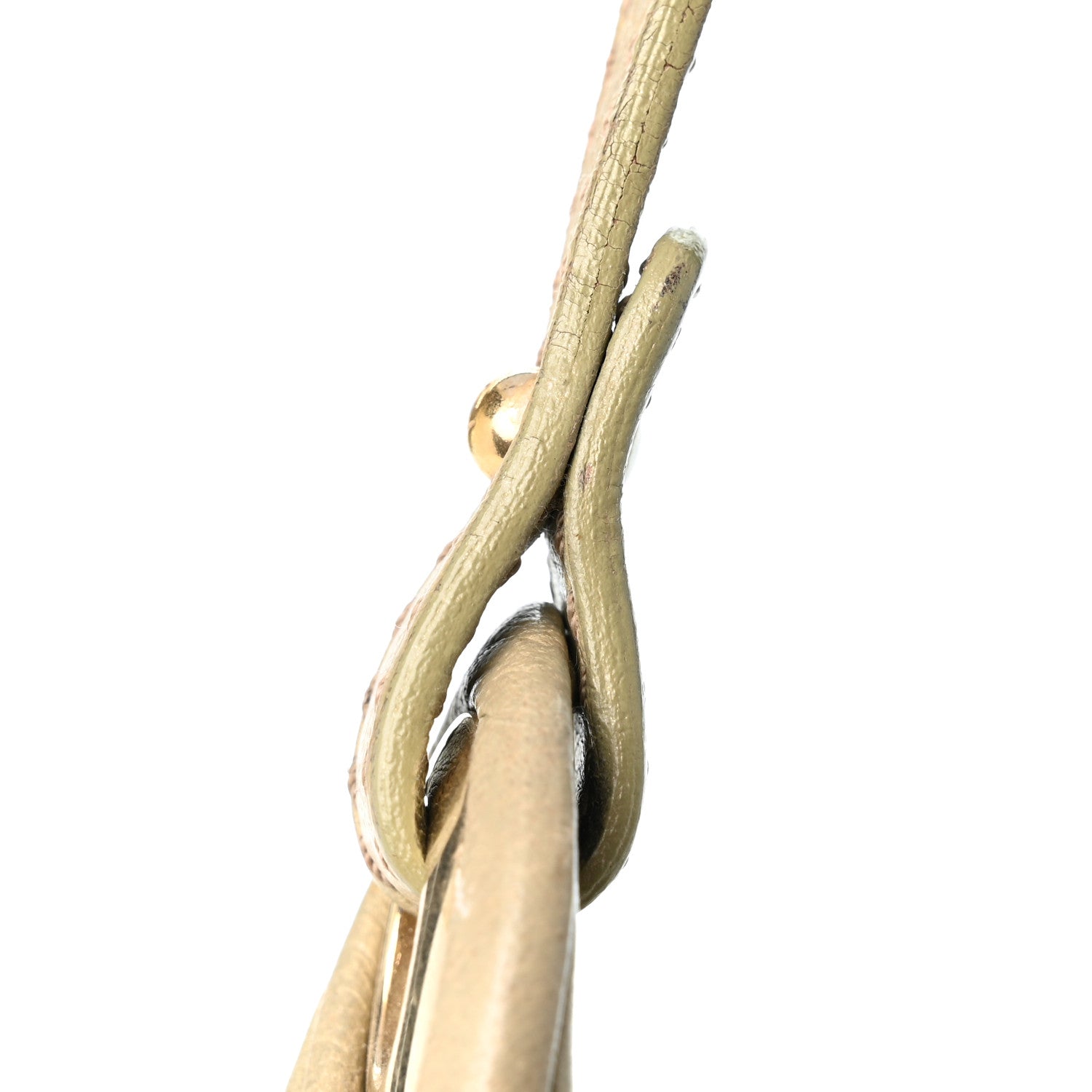 Calfskin Mini Hobo Bag Beige - Image 11