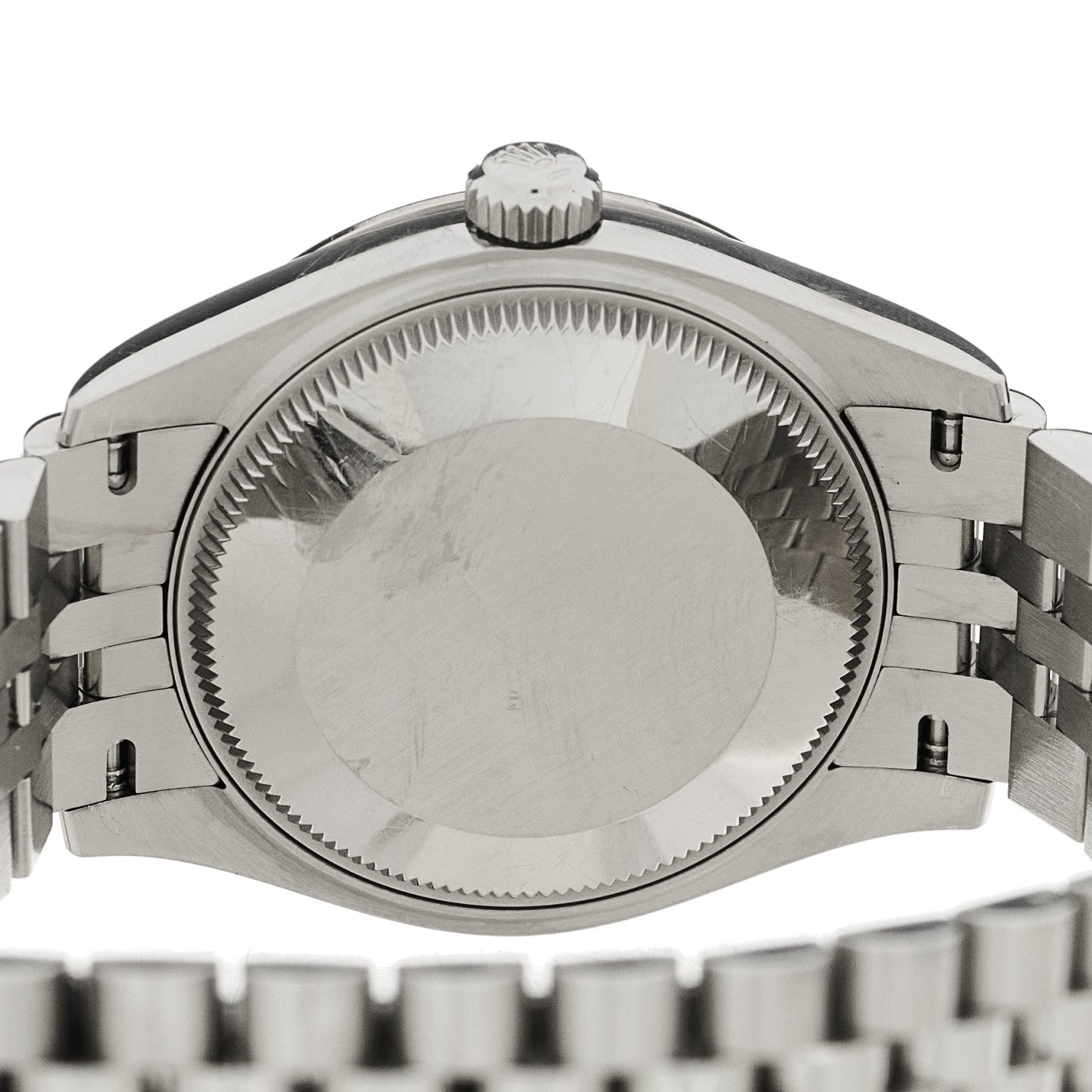 Stainless Steel 18K White Gold Diamond 31mm Oyster Perpetual Datejust Watch Silver 278274 - Image 4