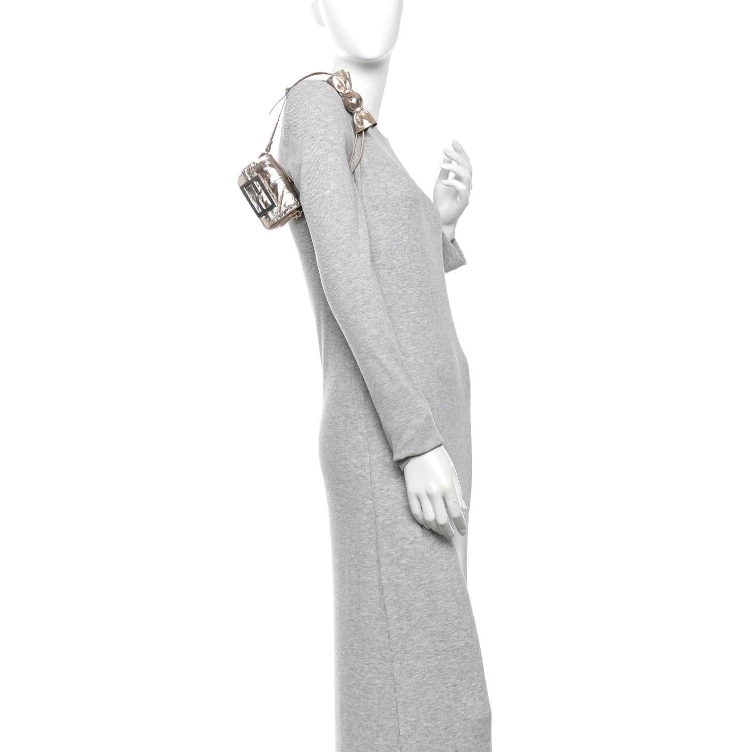 Metallic Nano Baguette So Sweet Handle Charm Gold - Image 2