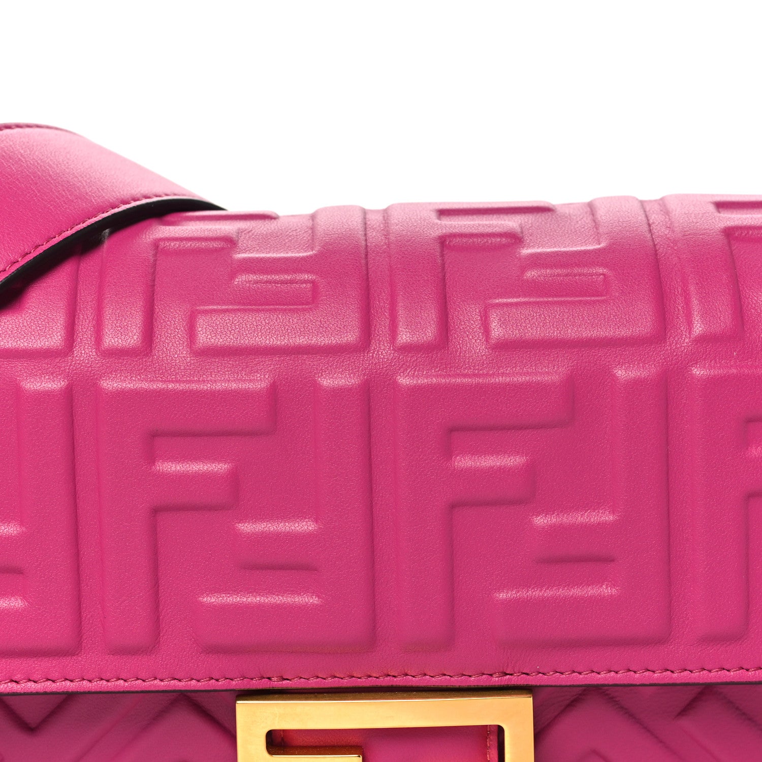 Nappa FF 1974 Embossed Baguette Ciclamino Pilar - Image 8