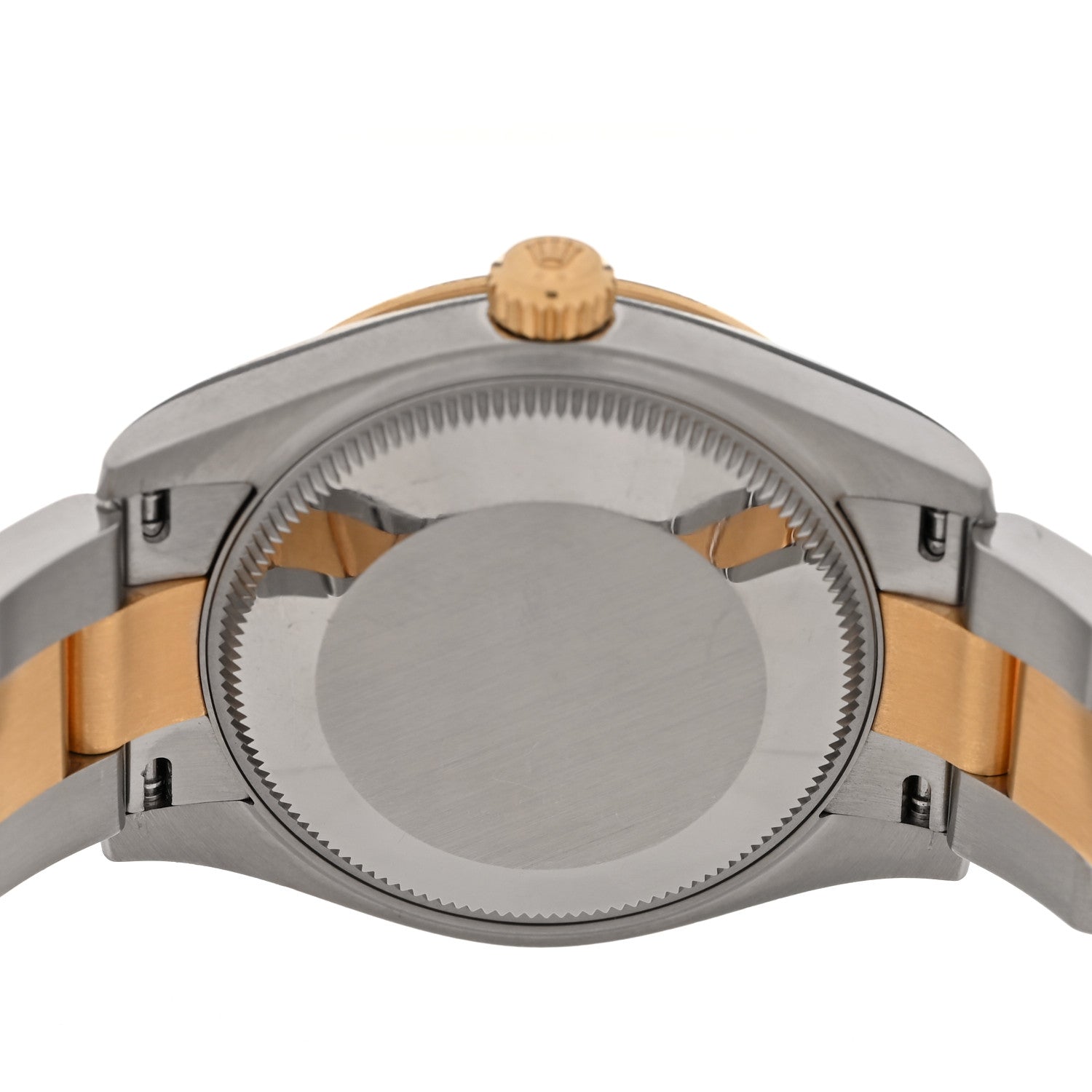 Stainless Steel 18K Yellow Gold Diamond 31mm Oyster Perpetual Datejust Watch Dark Grey 278273 - Image 4