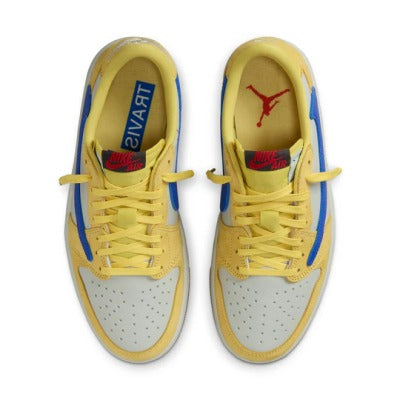 Air Jordan 1 Retro Low OG SP x Travis Scott Canary - 图片 4