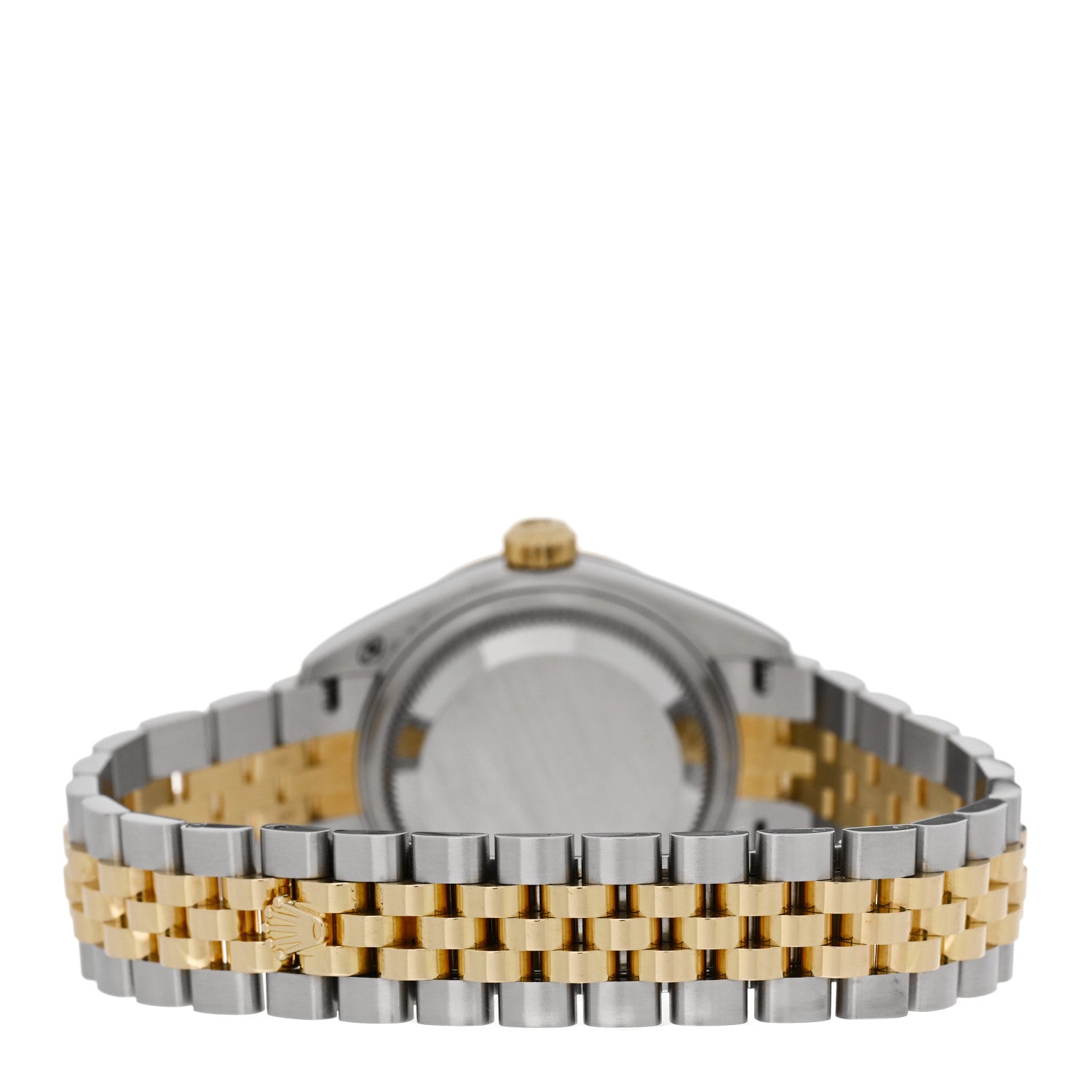 Stainless Steel 18K Yellow Gold Diamond 28mm Oyster Perpetual Datejust Watch Champagne Star 279173 - Image 3