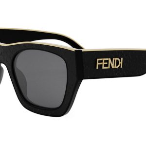 Fendi Roma FE40126I Limited Edition Karung Black Sunglasses