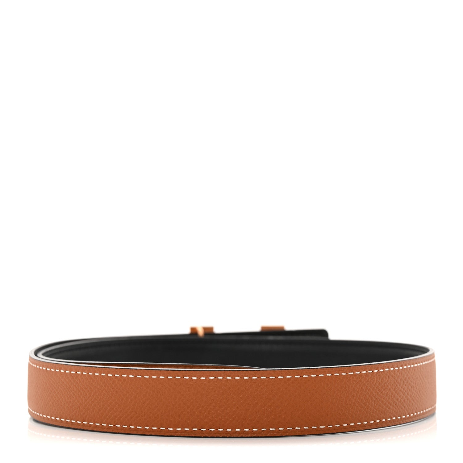 Swift Epsom 24mm Mini H Belt 70 28 Black Gold - Image 2