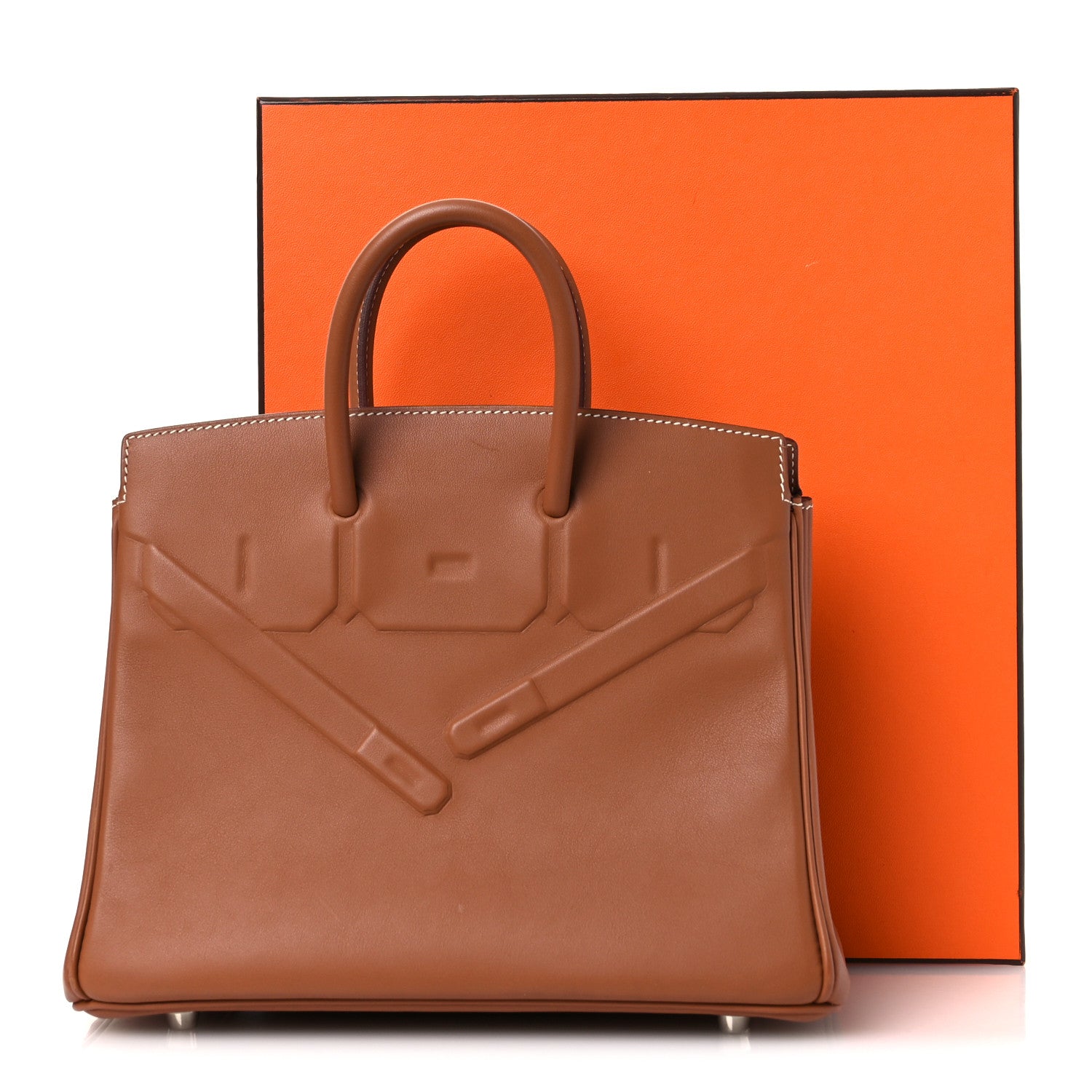 Swift Birkin Shadow 25 Gold - Image 12