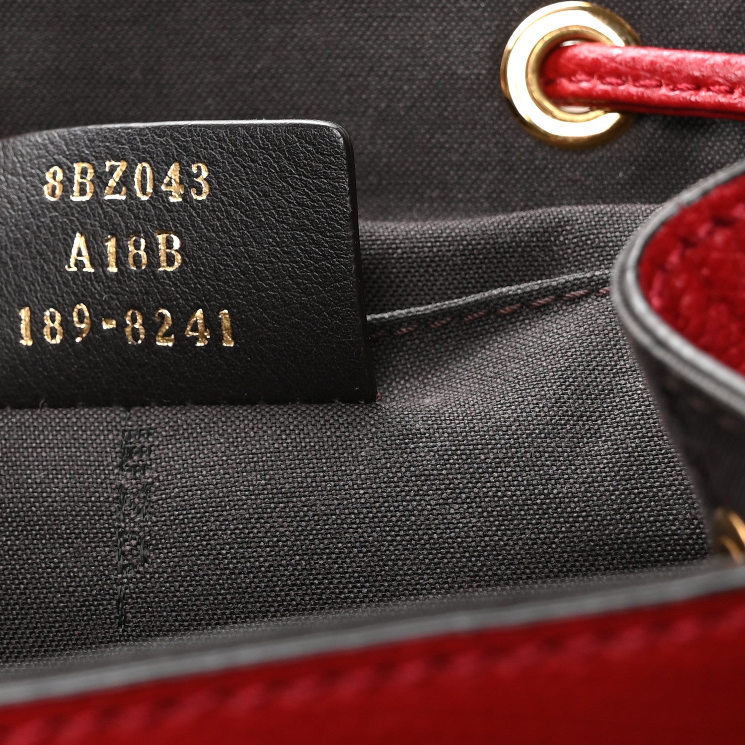 Vitello Cruise F is Fendi Drawstring Backpack Fragola - Image 6