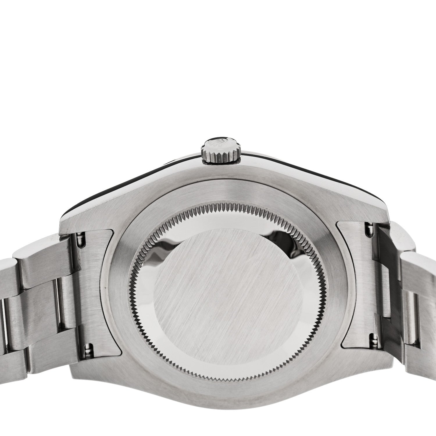 Stainless Steel 18K White Gold 41mm Oyster Perpetual Datejust Watch Black 116334 - Image 4