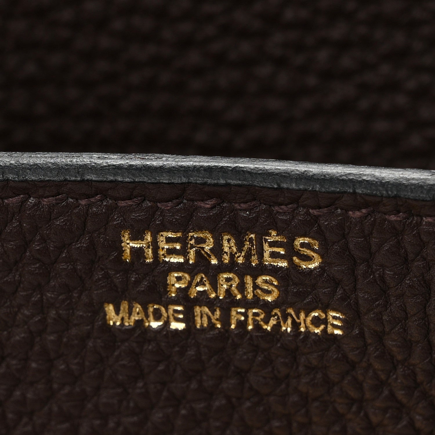 Togo Birkin 35 Ebene - Image 6