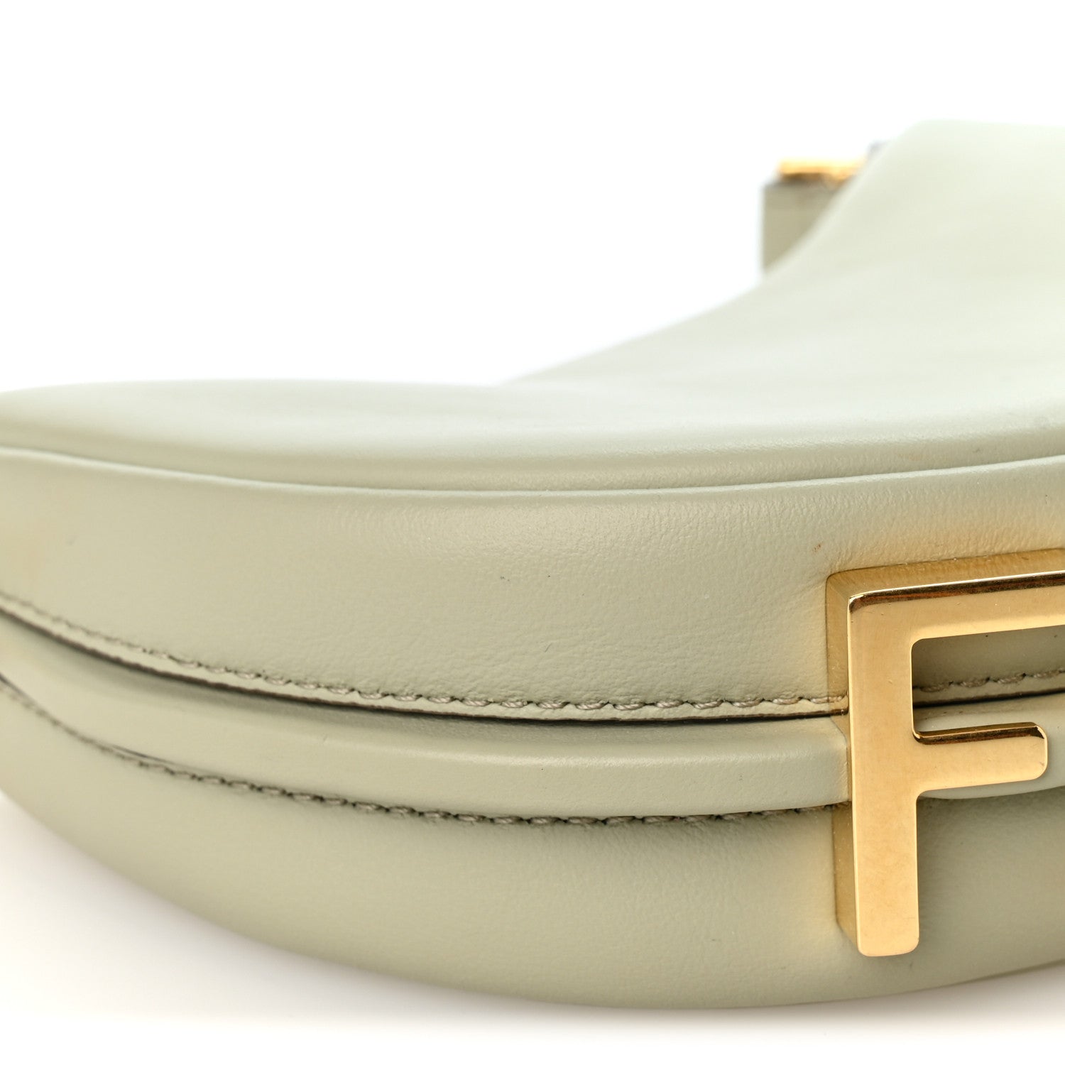 Vitello Grace New Matte Nano Fendigraphy Hobo Charm Menta - Image 9