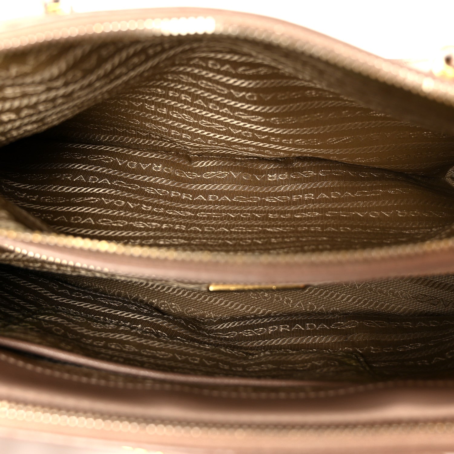 Saffiano Small Galleria Double Zip Tote Cammeo - Image 7