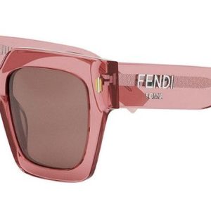 Fendi Roma FE40101I Sunglasses in Red