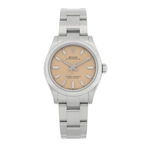 Stainless Steel 31mm Oyster Perpetual Watch Beige 277200