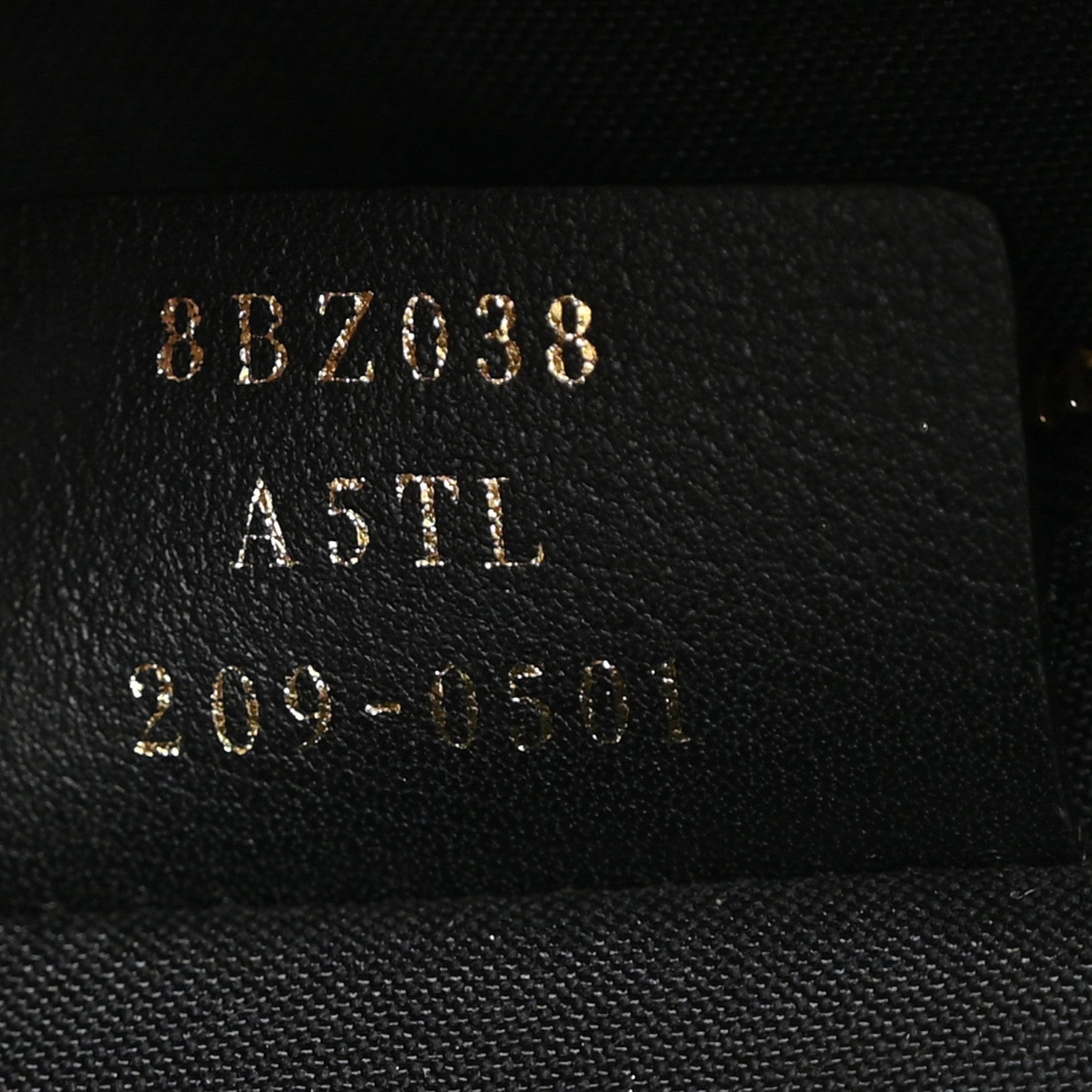 Vitello Bi-Color FF 1974 Embossed Mini Backpack Maya Black - Image 7