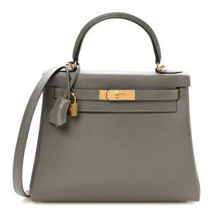 Evercolor Kelly Retourne 28 Gris Meyer