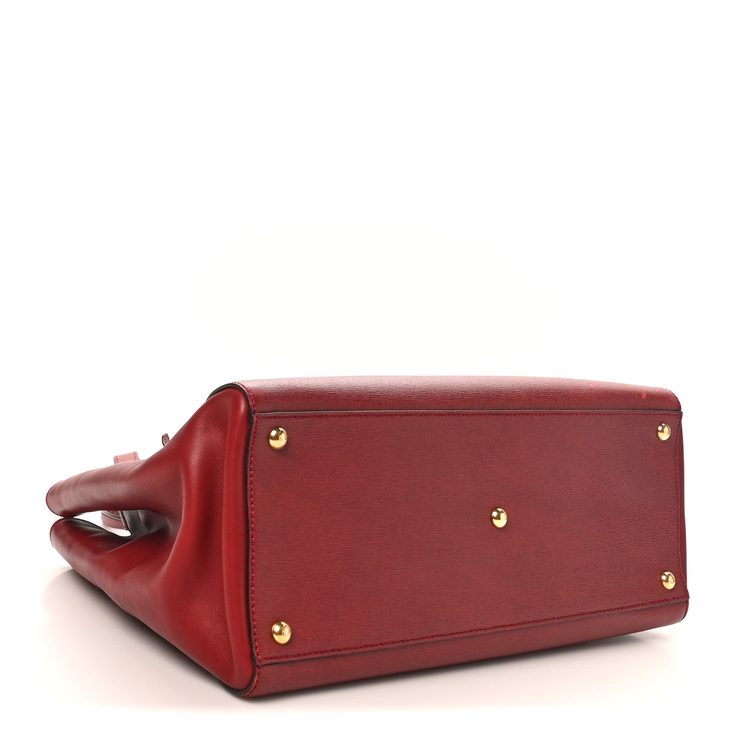 Vitello Elite Regular 2Jours Tote Rosso Scuro Ciliegia - Image 4