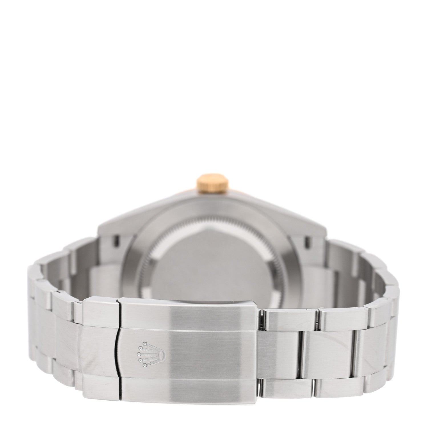 Stainless Steel 18K Yellow Gold 41mm Oyster Perpetual 100th Anniversary Watch Slate 134303 - Image 3