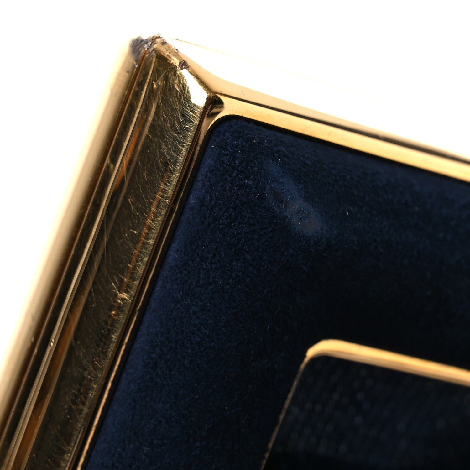 Denim Karligraphy Embroidered Medium Fendi First Blue - Image 11