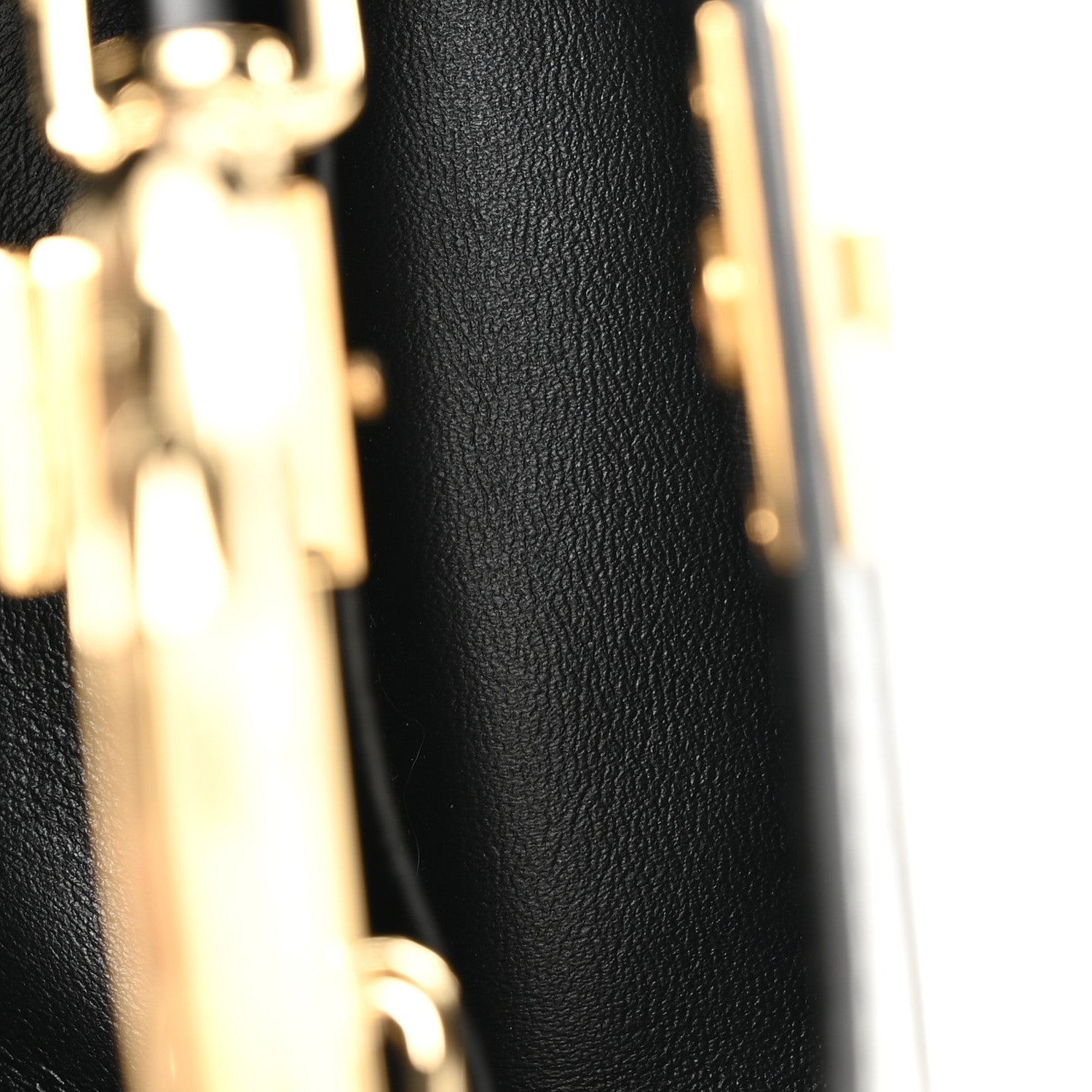 Shiny Nappa Nano Peekaboo Maxi Handle Satchel Black - Image 5