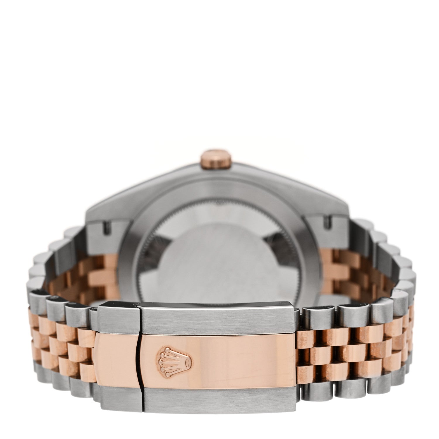 Stainless Steel 18K Everose Gold 41mm Oyster Perpetual Datejust Watch Sundust 126331 - Image 3