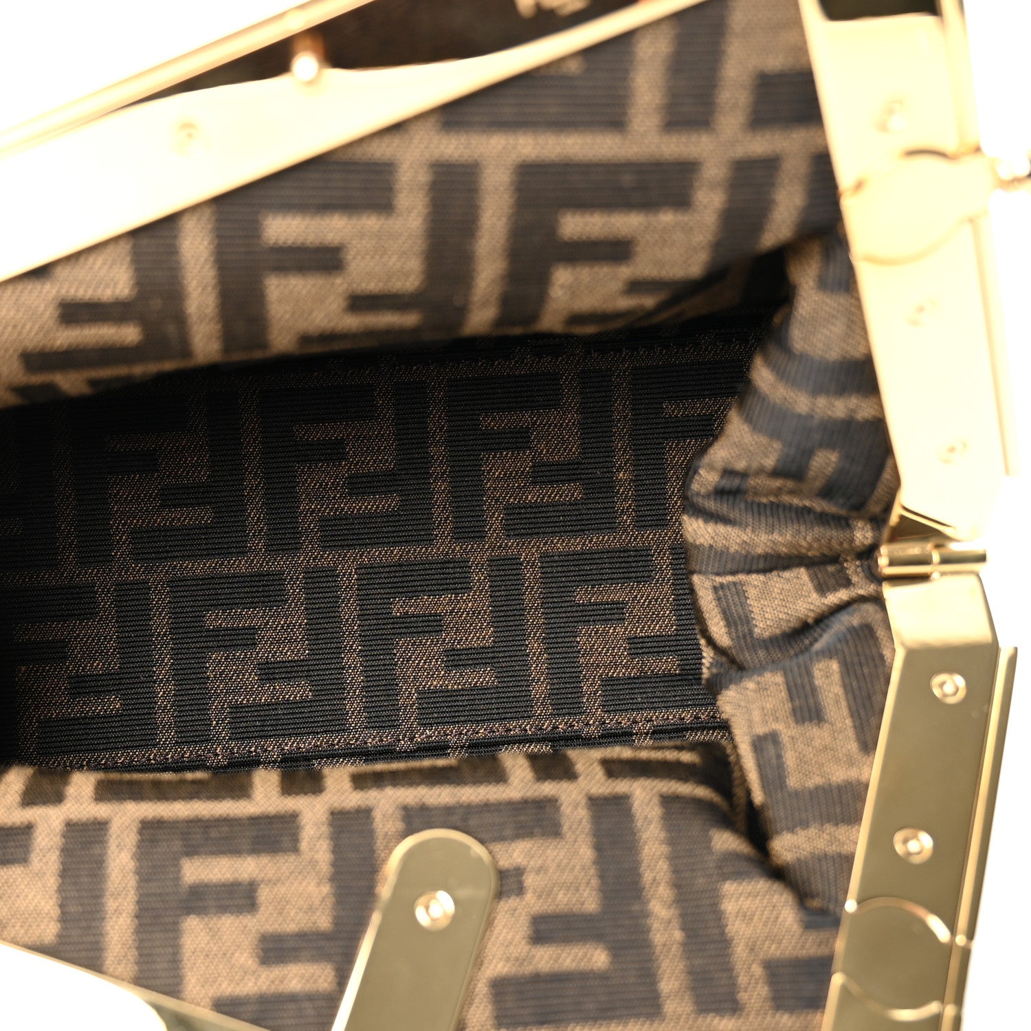 Paglia Chicco Diriso Nappa Small Fendi First Alchemy Brandy - Image 5