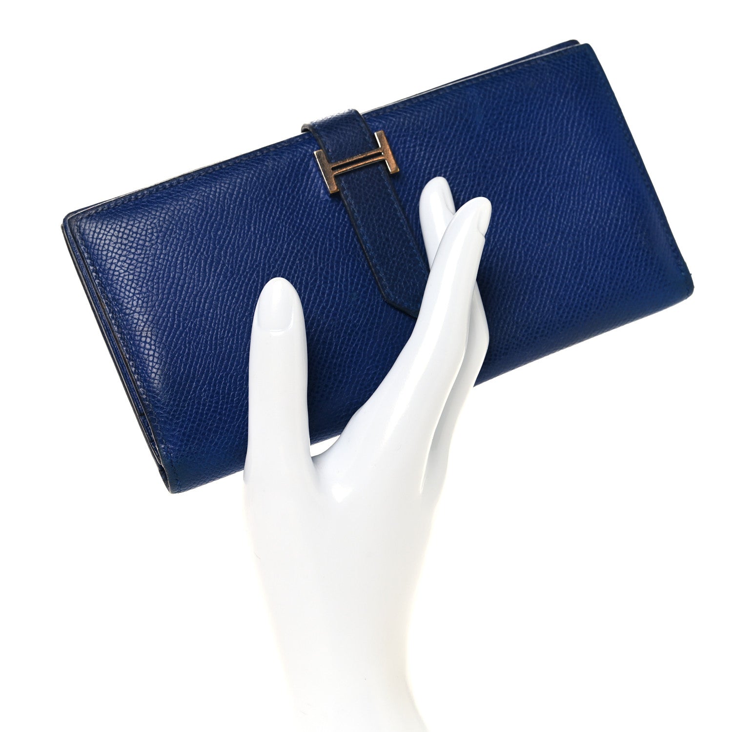 Epsom Bearn Gusset Wallet Bleu Electrique - Image 2