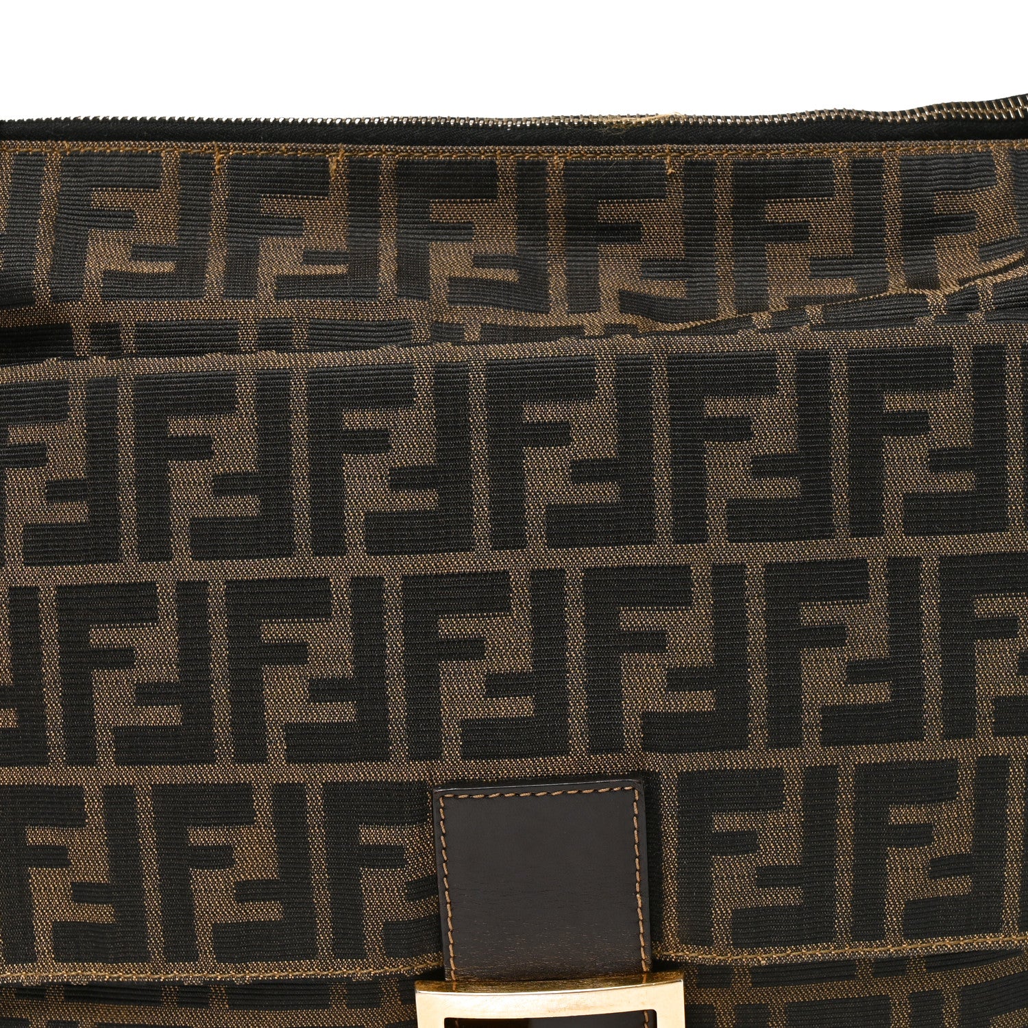 Zucca Zipped Baguette Tobacco - Image 7