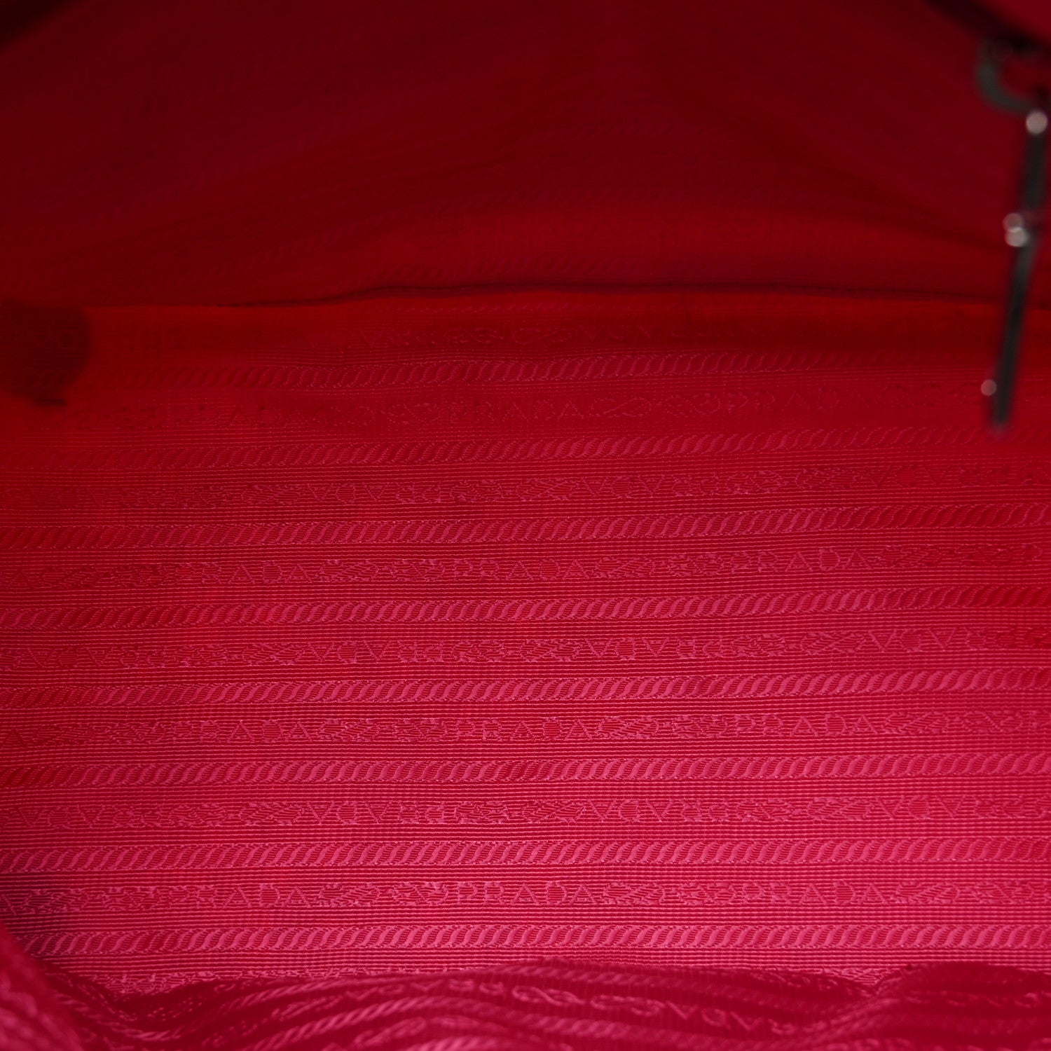 Tessuto Nylon Quilted Shopping Tote Fuxia - Image 5