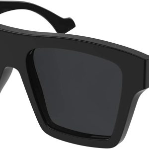 Gucci GG0962S Flat Top Oversized Sunglasses in Black