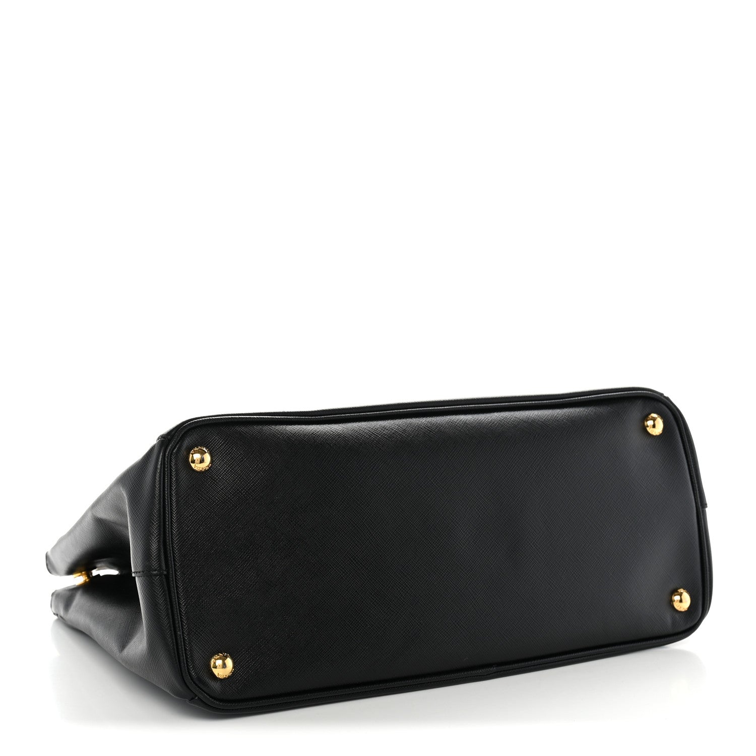 Saffiano Medium Galleria Double Zip Tote Black - Image 4