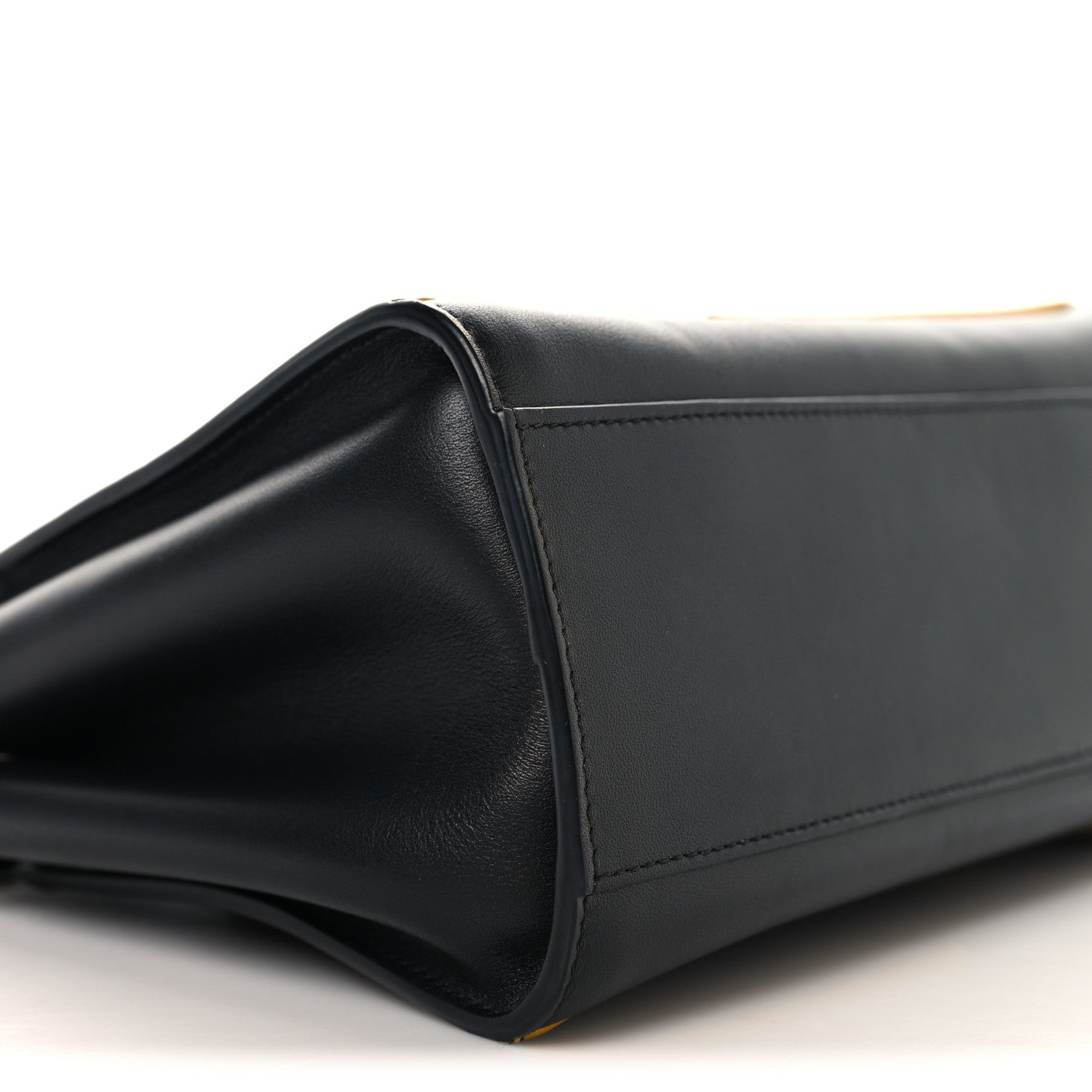 Nappa FF Mini Peekaboo Iconic Satchel Black Sunflower - Image 10