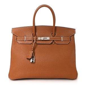 Togo Birkin 35 Gold