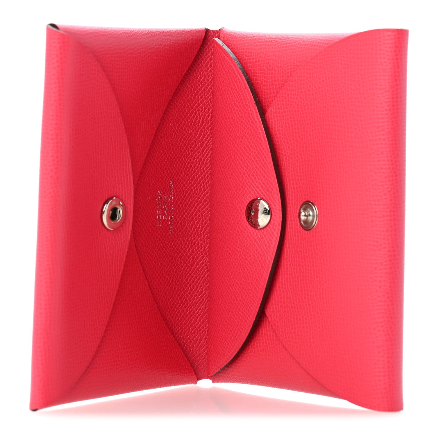 Epsom Calvi Duo Card Case Framboise - Image 5