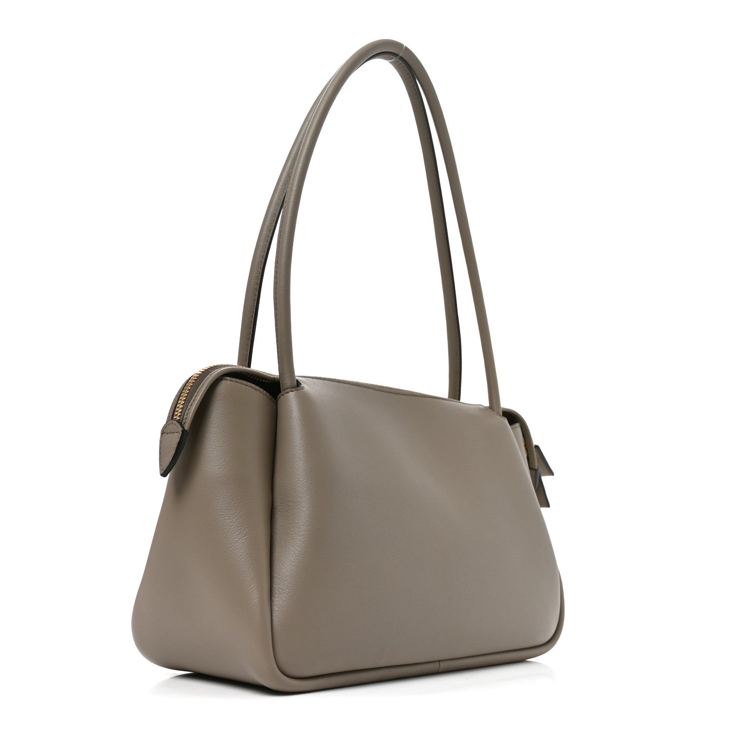 Soft Calfskin Medium Darling Shoulder Bag Argilla - Image 3