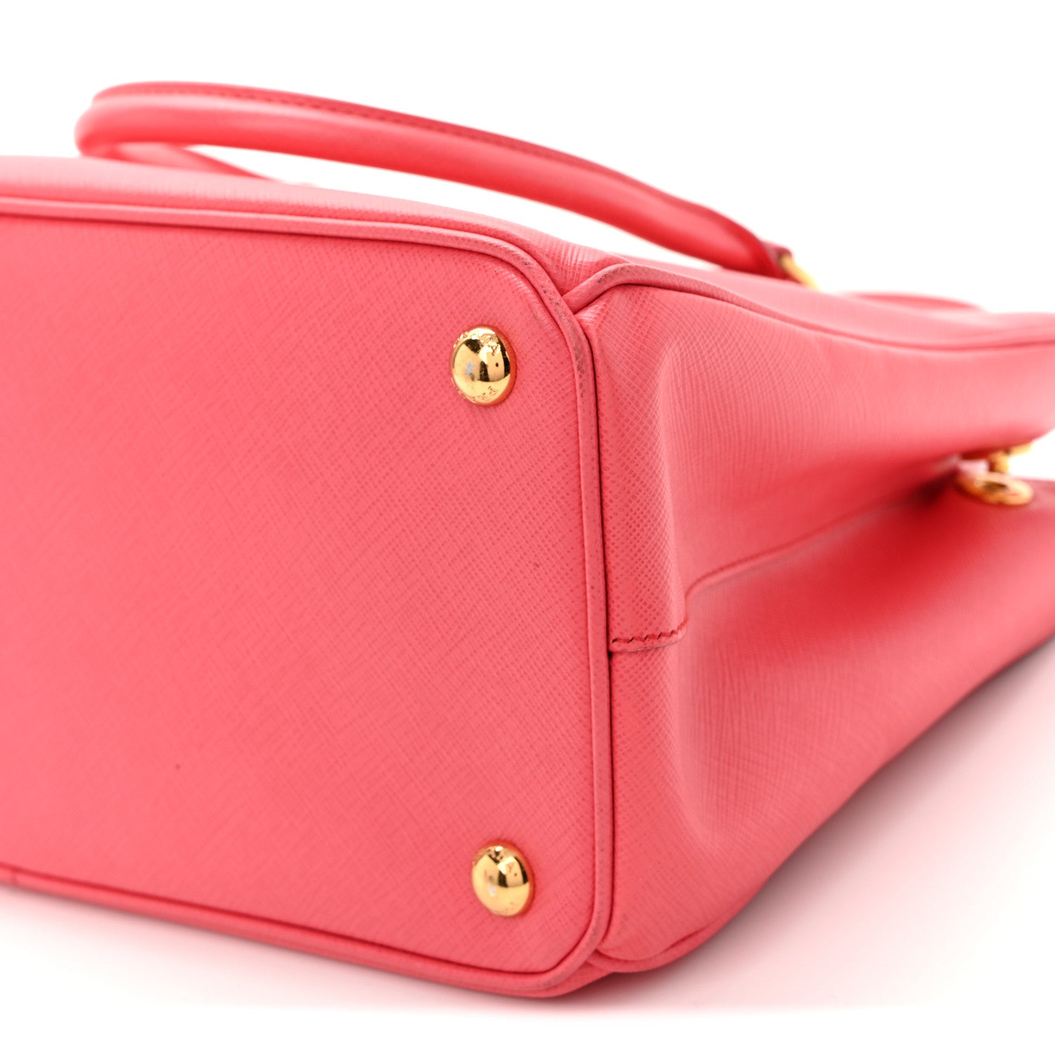 Saffiano Small Galleria Double Zip Tote Peonia - Image 10