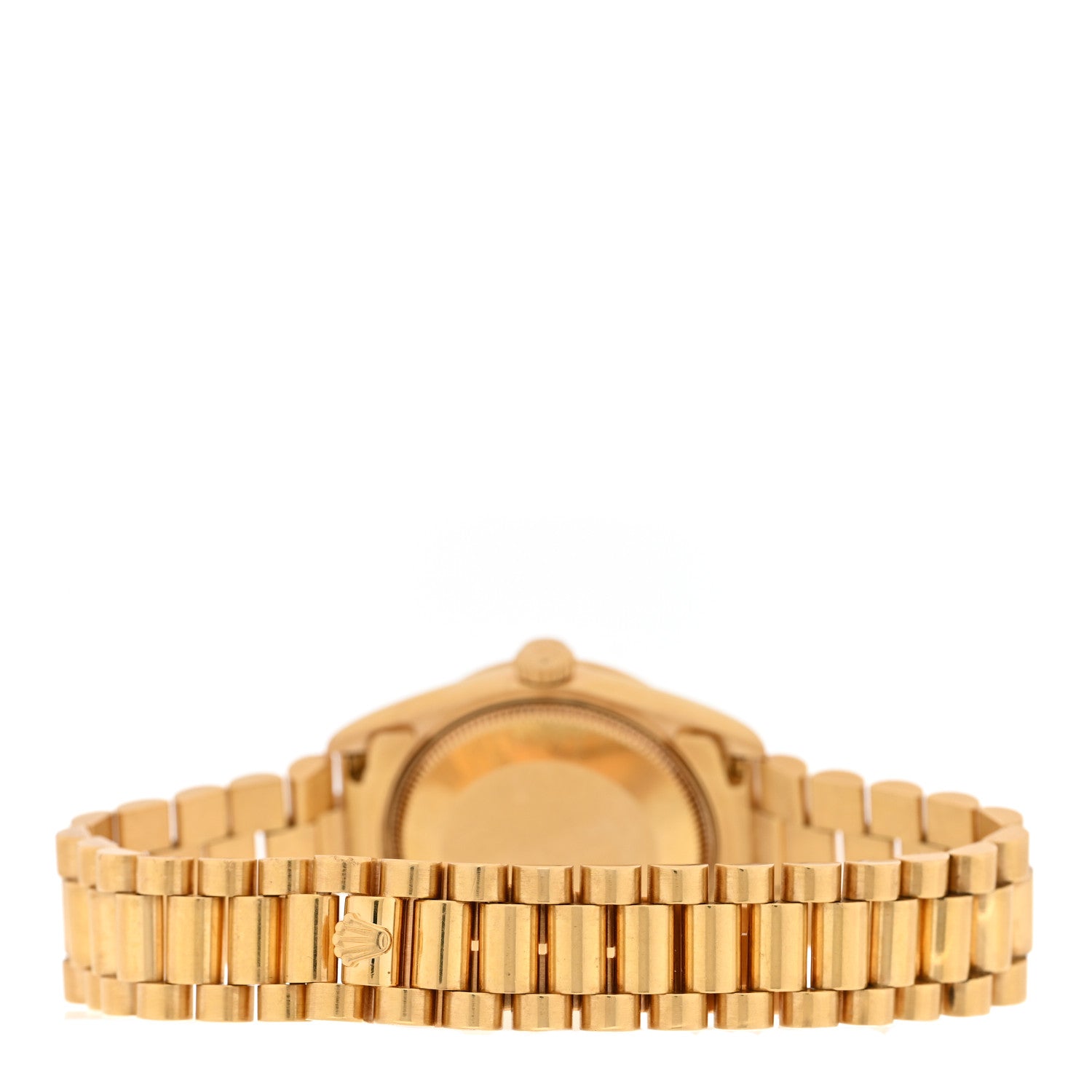 18K Yellow Gold 31mm Oyster Perpetual Datejust President Watch Champagne 78278 - Image 3